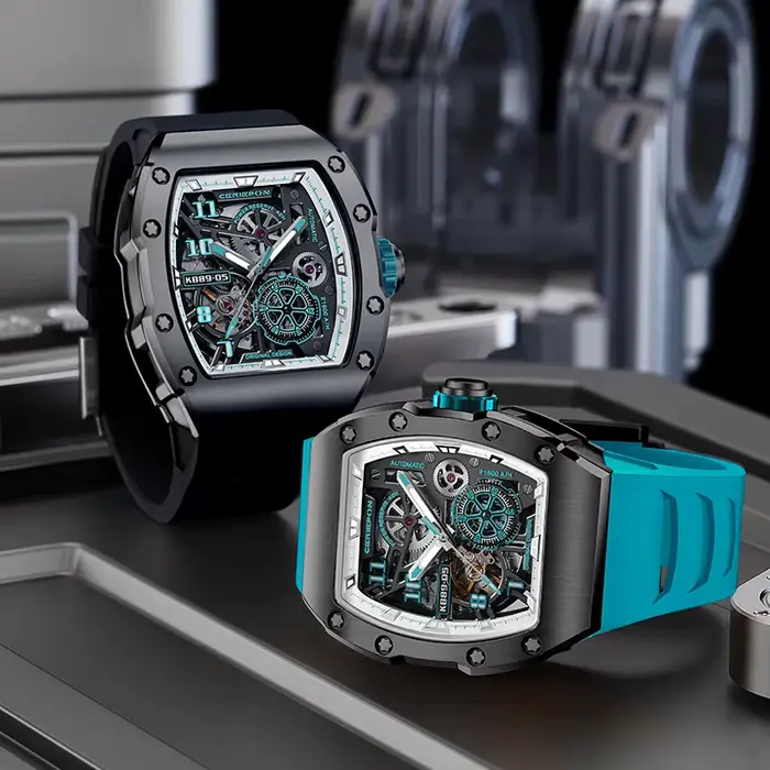 2025 mode hommes montre mécanique montres automatiques Graffiti cadran Auto Pagani Designs Styles montre-bracelet en acier Relogio Masculino