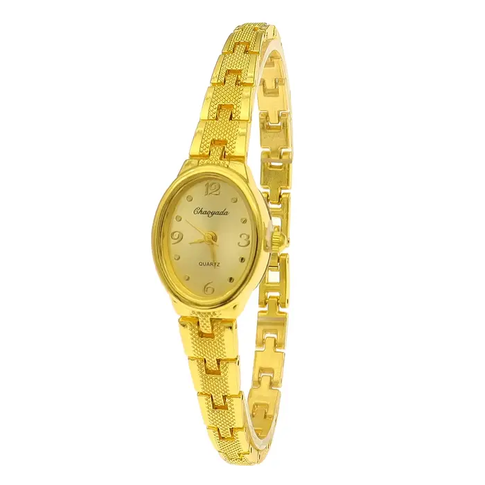 Montre CYD CHAOYADA Luxe Vintage Quartz Femme Occasions Spéciales Elégante Polyvalente Bracelet Doré