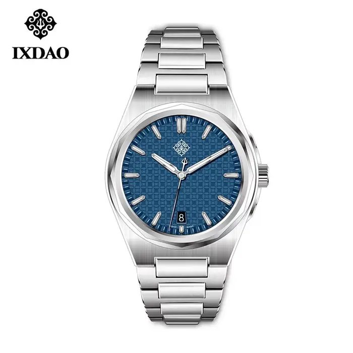 IX&DAO 2026 Nouvelle Montre Mécanique Automatique pour Homme Warrior 37mm Saphir Mouvement Miyota 9015 Acier Inoxydable Étanche 10 Bar BGW