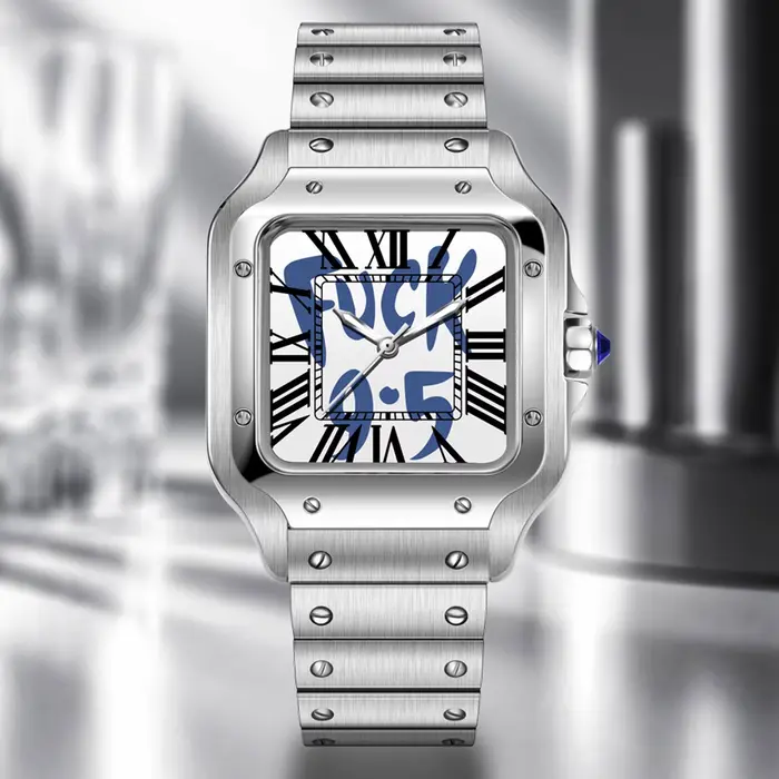 Montre mécanique MACARLON de 38 mm