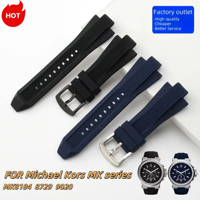 Bracelet de montre en caoutchouc de Silicone