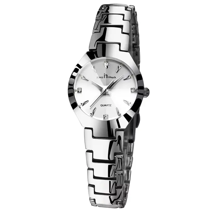 Montre en acier inoxydable pour femmes