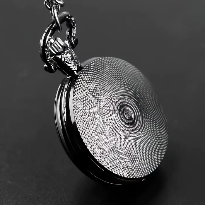 Montre de poche antique vintage avec fonction heure mondiale pour homme femme enfant cadeau spécial ocassions