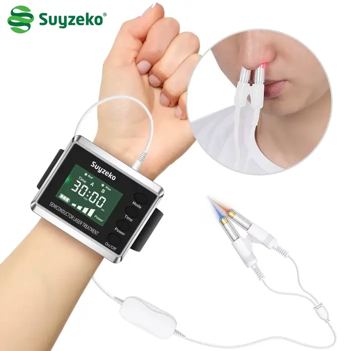 Suyzeko LED montre de thérapie au Laser dispositif