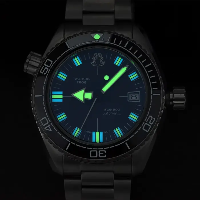 Montre de luxe tactique Frog 41MM pour hommes