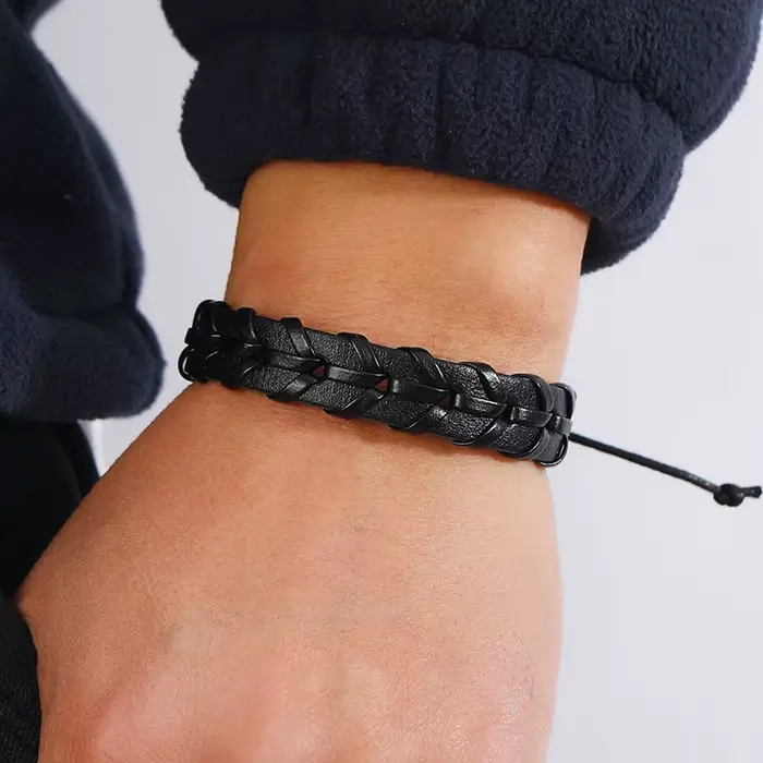 Bracelets en cuir pour hommes