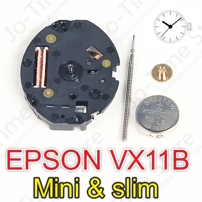 Mouvement à quartz fin Vx11 Vx11b, trois aiguilles, cadran de 5,5 pouces, mécanisme de montre pour p