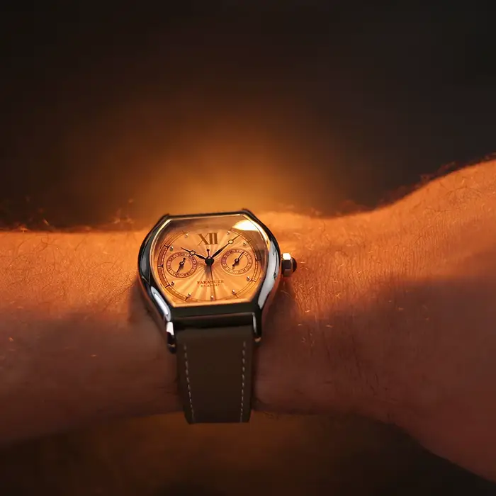 FARASUTE 2024 nouvelle montre à Quartz pour hommes 36mm mouvement VH64 en acier inoxydable sport mode verre saphir