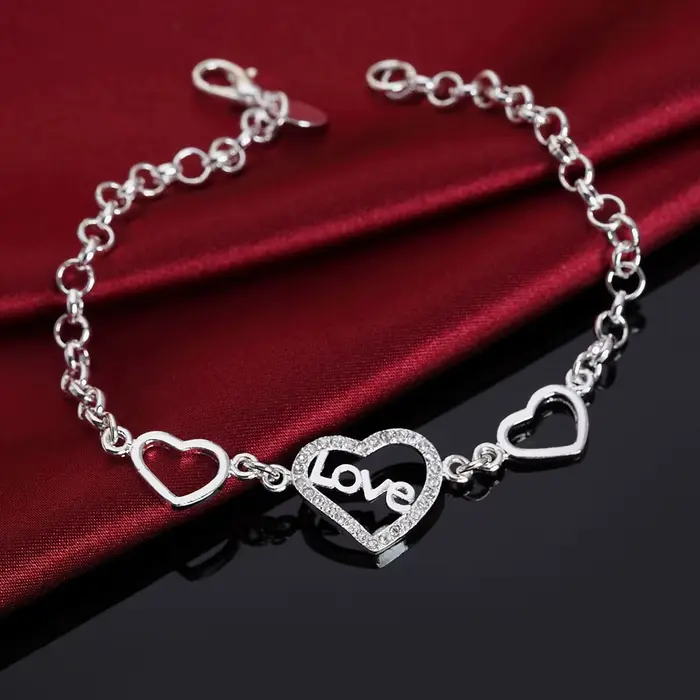 Bracelets en argent sterling 925 pour femmes