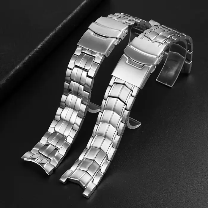 550 EF-524 Solide En Acier Inoxydable Bracelet De Montre Pour mol EDIFICE Série