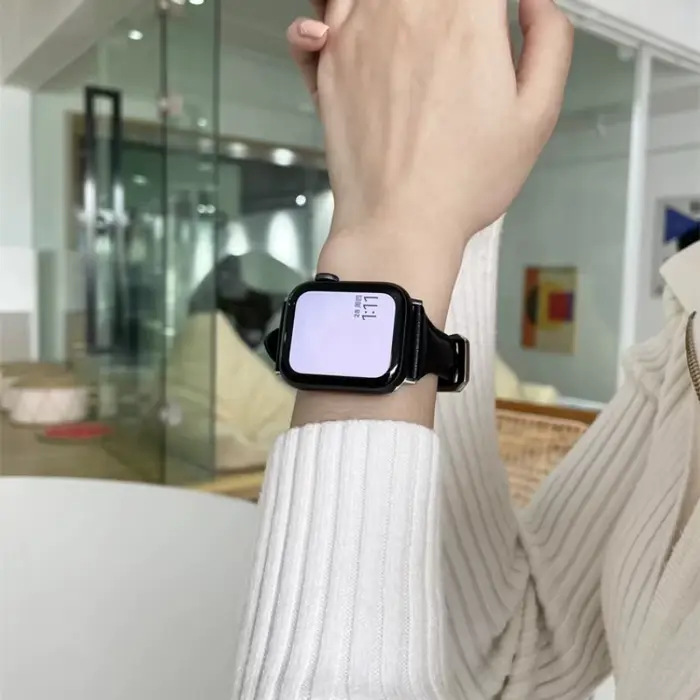 Bracelet en cuir pour Apple Watch Band