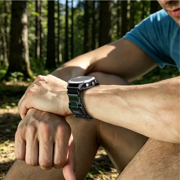 Bracelets de montre en nylon pour montres Garmin 22 mm