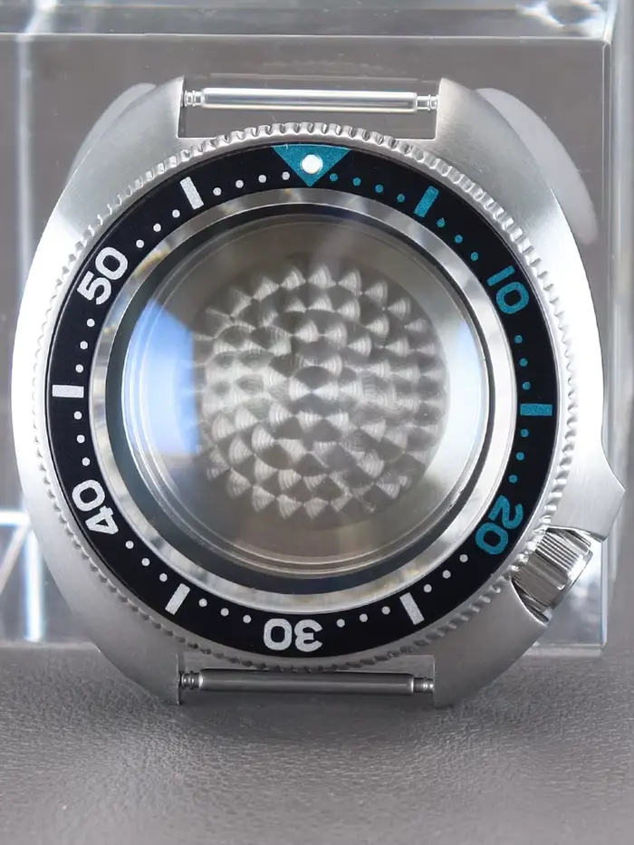 Boîtier de montre de luxe 44mm, pièces Mod SKX 6105 pour Seiko SKX007 NH34 NH35 NH36 NH38, mouvement