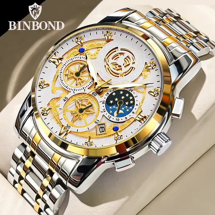 Montre à Quartz Étanche pour Homme