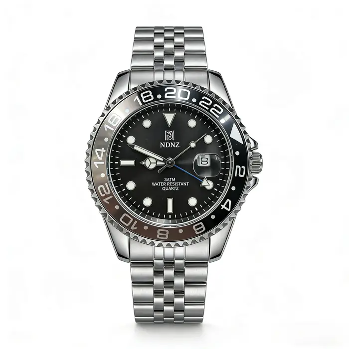 Montre GMT à lunette bicolore NDNZ