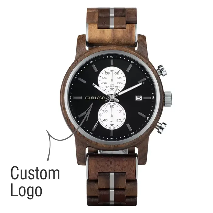 Montre en bois BOBOBIRD personnalisable pour homme, élégante et résistante, idéale pour les occasions spéciales et le quotidien