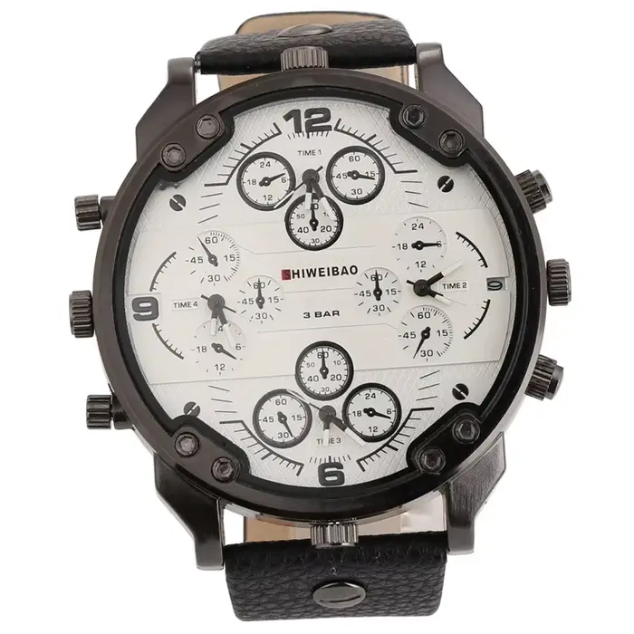 Shiweibao Cool hommes montres haut de gamme montre à Quartz de luxe