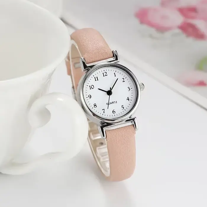 Montres simples pour femmes, petit cadran, montres-bracelets à Quartz, populaires pour filles, horlo