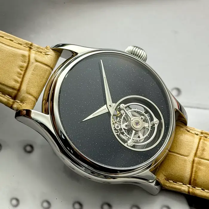 Merkur – montre Tourbillon 100% pour hommes