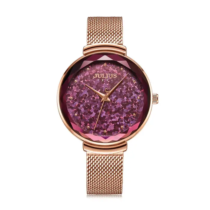 Julius – montre à paillettes pour femme