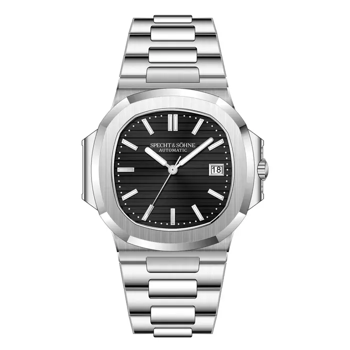 Montre de luxe Specht & Sohne automatique à remontage automatique résistante à l'eau pour homme occassions spéciales et tenues casual