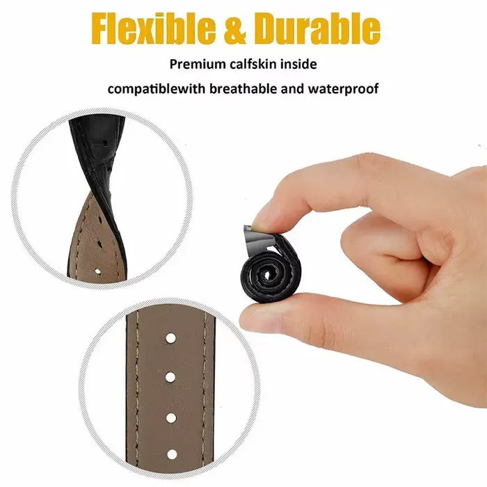 Bracelet en cuir de qualité supérieure pour Fitbit