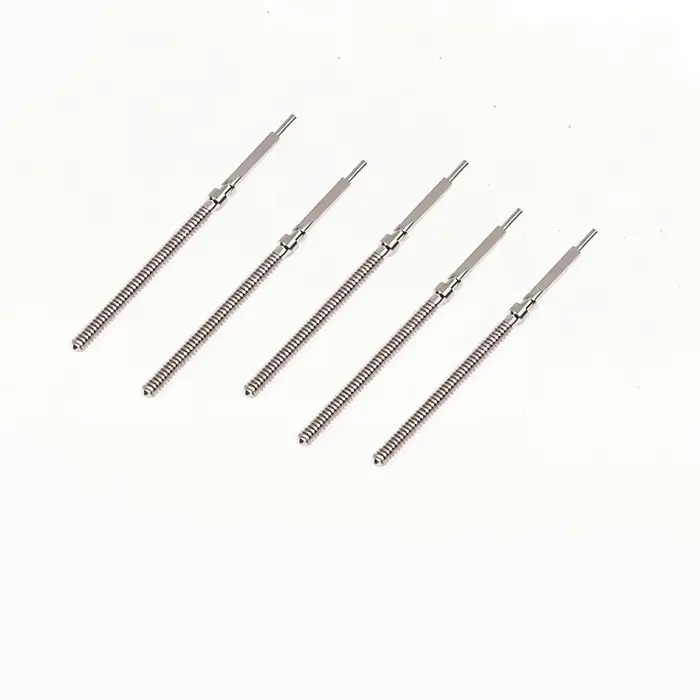 Kit de remplacement de tiges de remontage et couronnes en acier pour montres Omega 565/561/564/601/750/751 (1/3/5