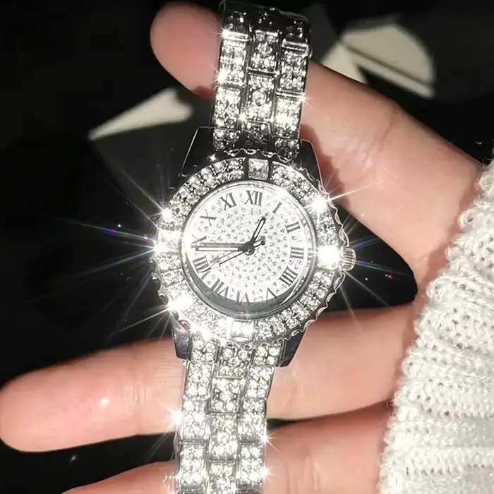 Montre de Luxe Scintillante 2026 pour Femme