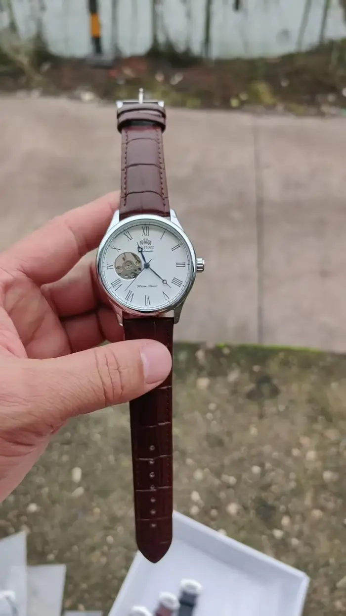 Montre squelette mécanique DFDG avec toutes les fonctions