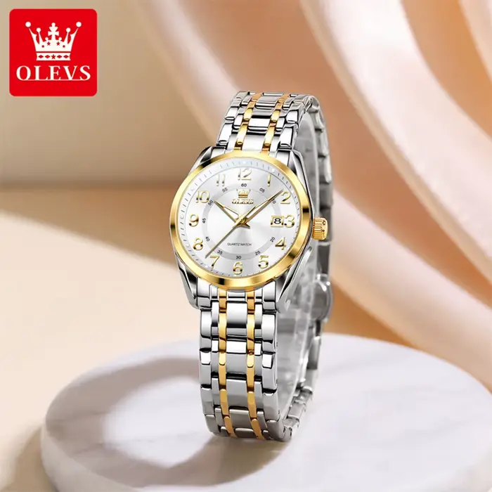 Montres pour femmes OLEVS 3666, montre à quartz originale, étanche, lumineuse, pour femme, cadeau, c