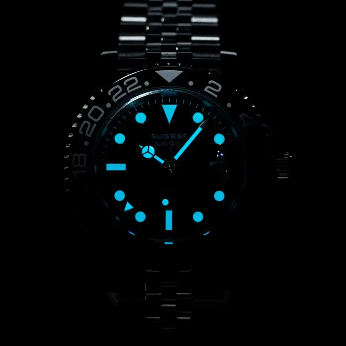 Sugess GMT – montre de plongée pour hommes