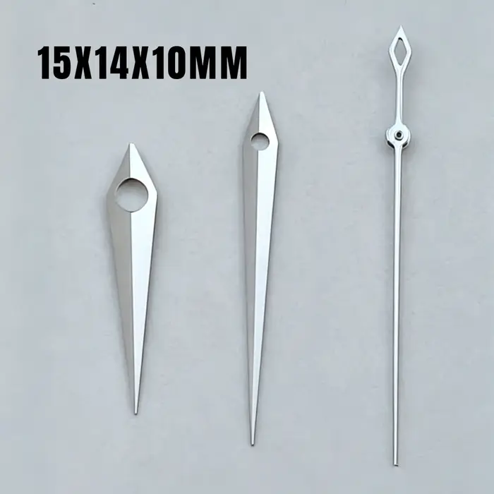 Aiguilles de montre Cocktail Time compatibles avec les mouvements NH35/36/4R/7S en acier inoxydable court 12.5*12*8mm long 15*14*10mm pour femmes et hommes occasions spéciales