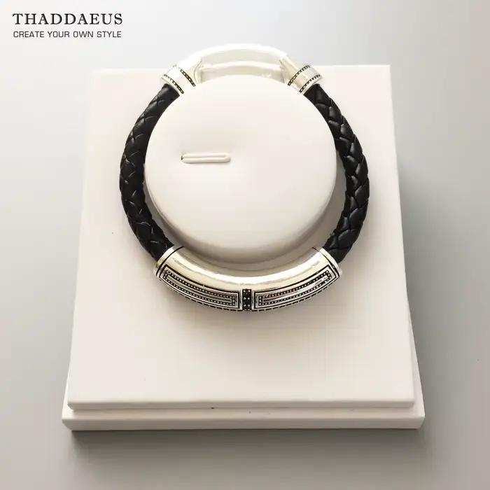Tout nouveau Bracelet en cuir croix