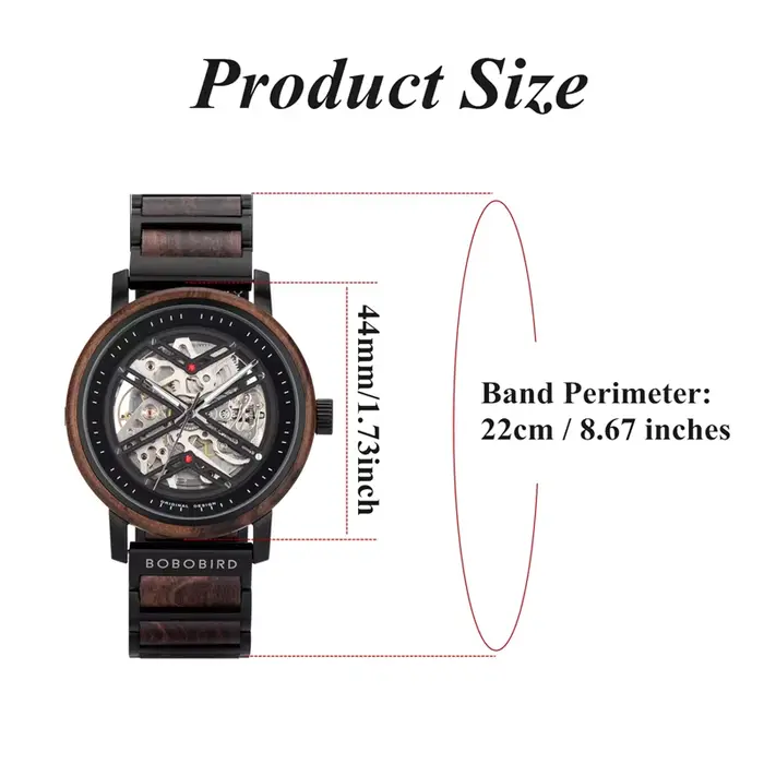BOBO BIRD Montres Automatiques pour Homme
