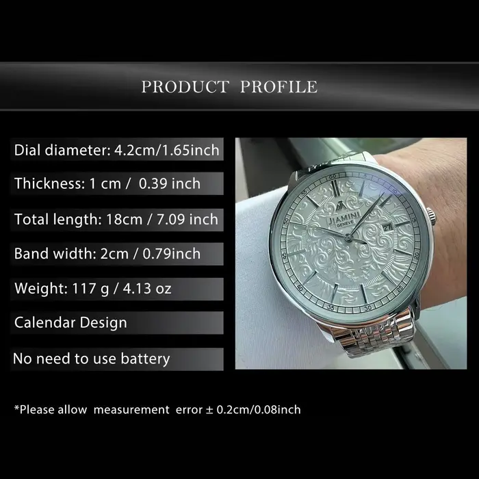 Montre minimaliste pour homme AOKULASIC