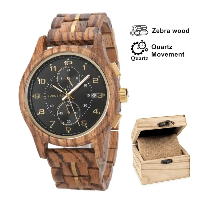 Montres pour hommes Marque BOBO BIRD Juillet 2024 Nouvelle montre