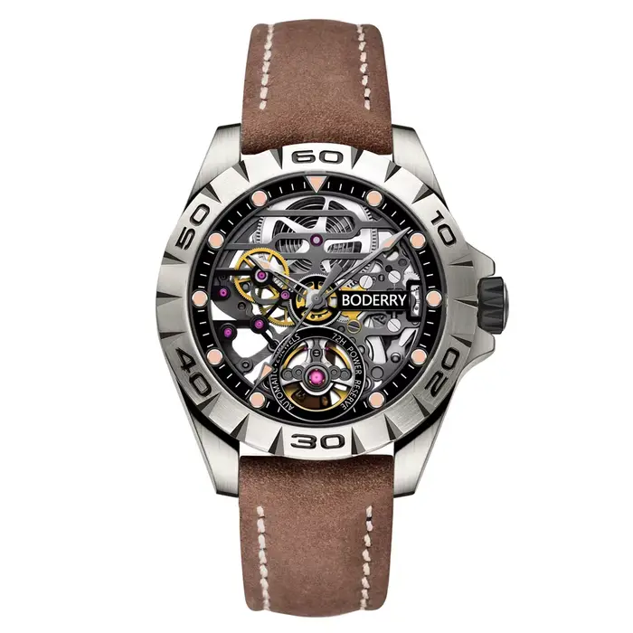 Boderry-Montres Urbaines en Titane pour Homme