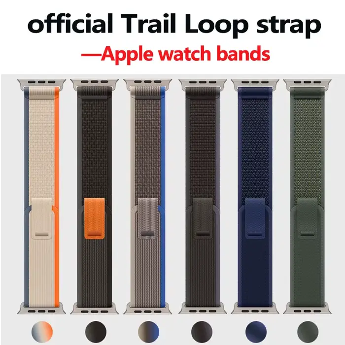 Bracelet Trail Loop pour bracelets de montre Apple 11 42/46mm 44mm 40mm 41mm 45mm