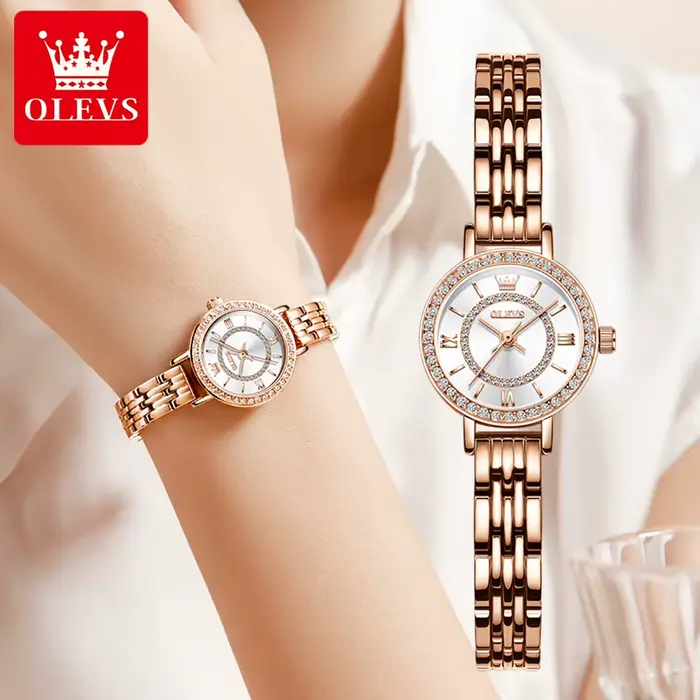 Montre en diamant pour femme