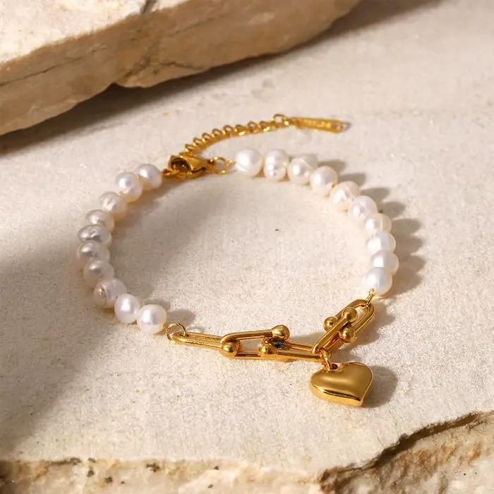 JOElegant-Bracelet doré pour femme