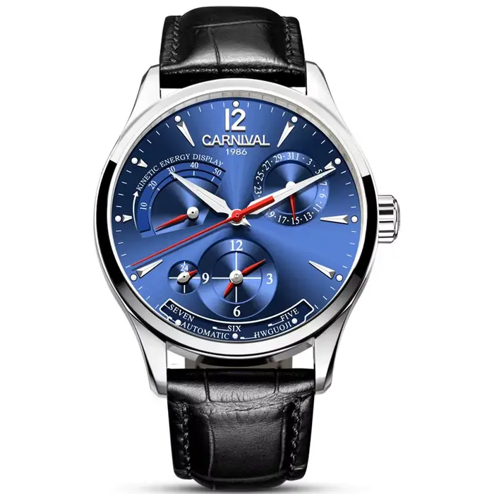 Montre automatique multifonction pour homme