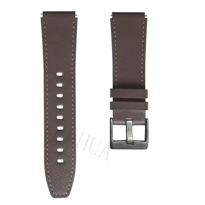 Bracelet de montre en cuir véritable