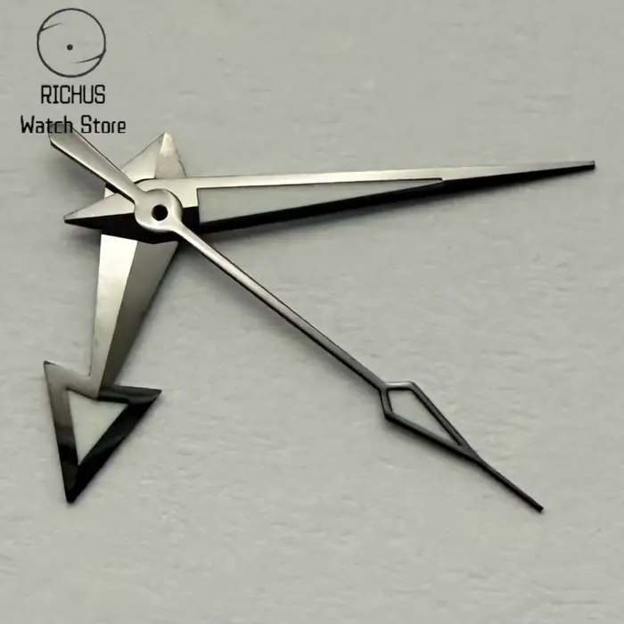 Aiguilles de montre NH35 gris bronze