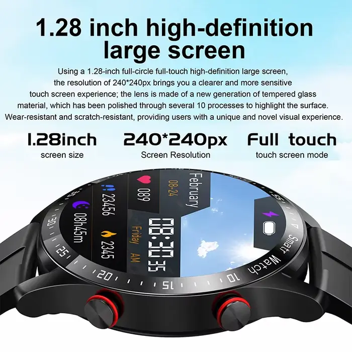 Montre connectée sport homme femme