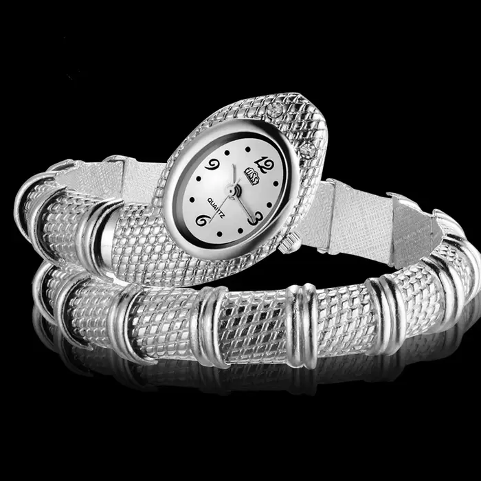 Montre de luxe pour femmes, en or, à la mode
