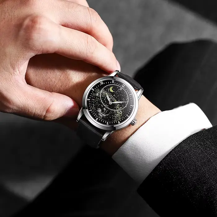 Montre automatique de marque pour hommes étanche Sport mécanique remontage