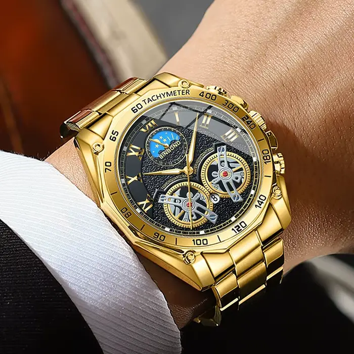 Montre à Double Tourbillon pour hommes