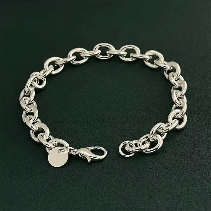Boucle de Bracelet en argent Sterling 925, chaîne de base, breloque exquise pour femmes, bijoux cade