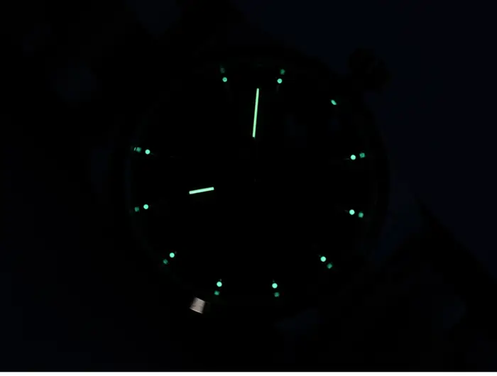 Montre Baltany édition limitée automatique homme plongeur acier saphir lumineux occasion spéciale