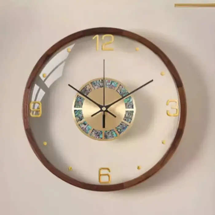 Horloge murale moderne salon montre